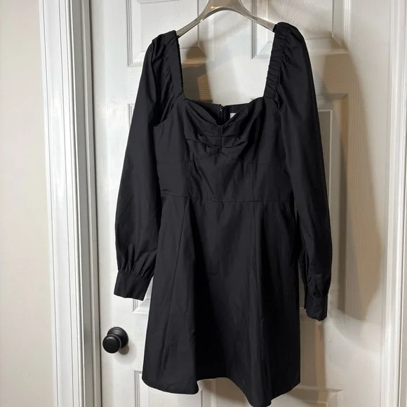 ASOS Black Long Sleeve Dress - Picture 5 of 8